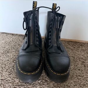 Dr. Martens Black Combat Boots